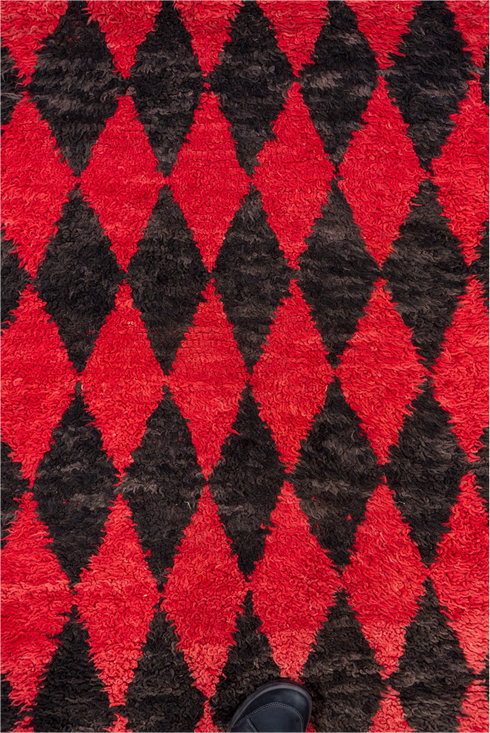 Vintage Moroccan Runner Rug (3' x 11')